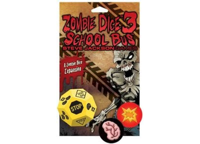Gamers Guild AZ Steve Jackson Games Zombie Dice 3: School Bus (Pre-Order) GTS