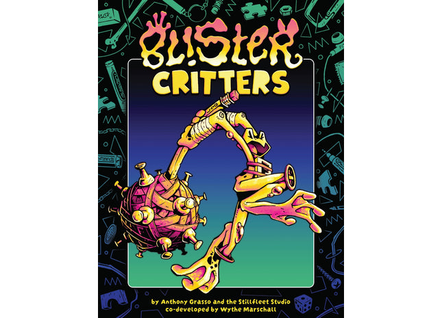 Gamers Guild AZ Stillfleet Studio The Blister Critters RPG: Rulebook - Black Friday AGD