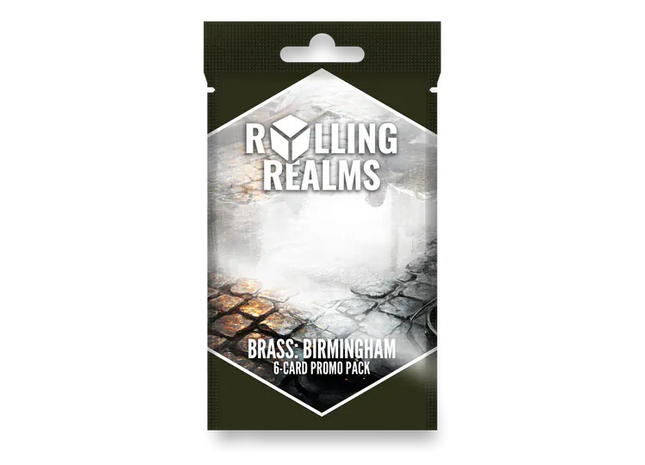 Gamers Guild AZ Stonemaier Games Rolling Realms: Brass: Birmingham 6-Card Promo Pack Stonemaier Games