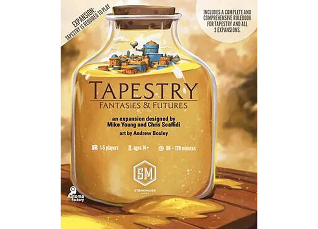 Gamers Guild AZ Stonemaier Games Tapestry: Fantasies & Futures GTS