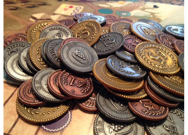 Gamers Guild AZ Stonemaier Games Viticulture: Metal Coins Stonemaier Games