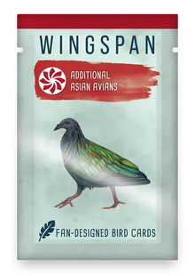 Gamers Guild AZ Stonemaier Games Wingspan: Fan-Designed Bird Promo Pack - Asian Avians (Pre-Order) Stonemaier Games
