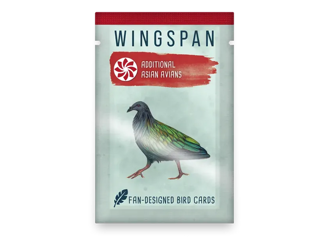 Gamers Guild AZ Stonemaier Games Wingspan: Fan-Designed Bird Promo Pack - Asian Avians (Pre-Order) Stonemaier Games