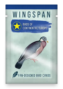 Gamers Guild AZ Stonemaier Games Wingspan: Fan-Designed Bird Promo Pack - Birds of Continental Europe (Pre-Order) Stonemaier Games
