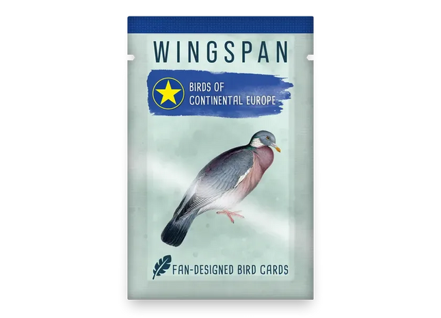 Gamers Guild AZ Stonemaier Games Wingspan: Fan-Designed Bird Promo Pack - Birds of Continental Europe (Pre-Order) Stonemaier Games