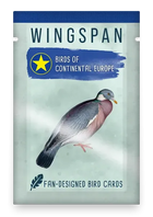 Gamers Guild AZ Stonemaier Games Wingspan: Fan-Designed Bird Promo Pack - Birds of Continental Europe (Pre-Order) Stonemaier Games