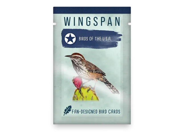Gamers Guild AZ Stonemaier Games Wingspan: Fan-Designed Bird Promo Pack - Birds of the U.S.A. (Pre-Order) Stonemaier Games