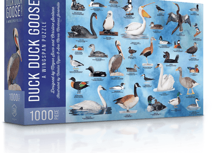 Gamers Guild AZ Stonemaier Games Wingspan Jigsaw Puzzles: Duck Duck Goose (1000pc) Stonemaier Games