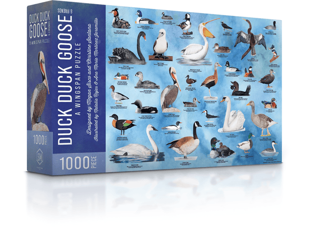 Gamers Guild AZ Stonemaier Games Wingspan Jigsaw Puzzles: Duck Duck Goose (1000pc) Stonemaier Games