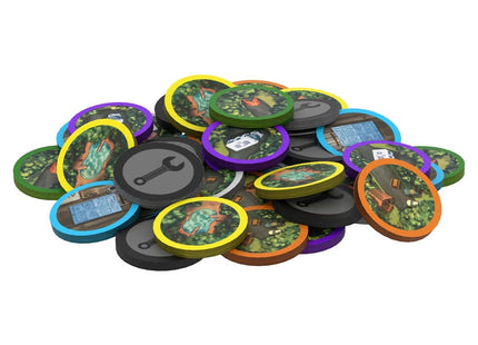 Gamers Guild AZ Sweaterbear Games Camping Season: Wooden Tokens Upgrade Pack (Pre-Order) AGD