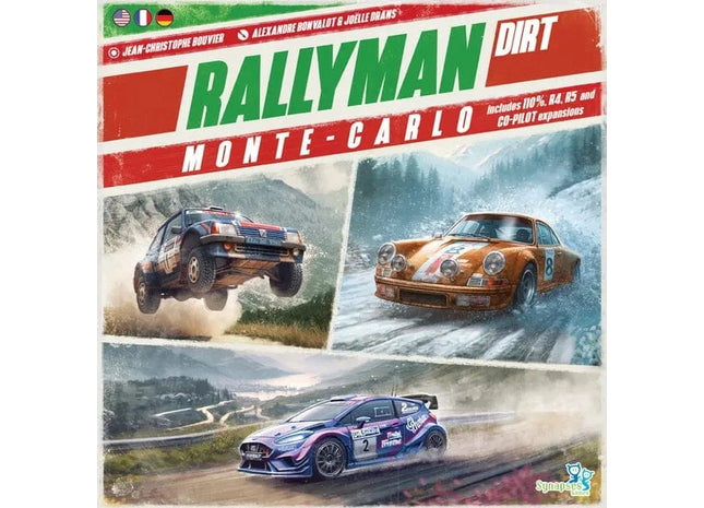 Gamers Guild AZ Synapses Games Rallyman: Dirt Monte Carlo (Pre-Order) ACD Distribution