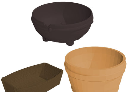 Gamers Guild AZ Tabletop Tycoon Everdell: Silverfrost Deluxe Resource Vessels (Pre-Order) Asmodee