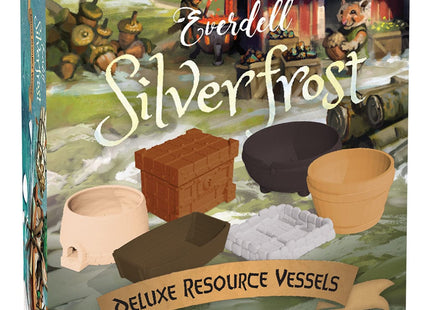 Gamers Guild AZ Tabletop Tycoon Everdell: Silverfrost Deluxe Resource Vessels (Pre-Order) Asmodee