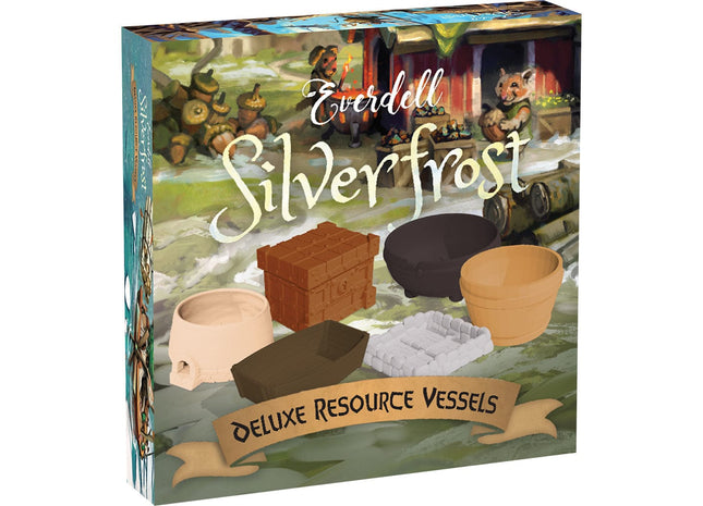 Gamers Guild AZ Tabletop Tycoon Everdell: Silverfrost Deluxe Resource Vessels (Pre-Order) Asmodee