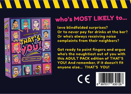 Gamers Guild AZ Tabletoys Games That's You! Adult Pack (Pre-Order) AGD