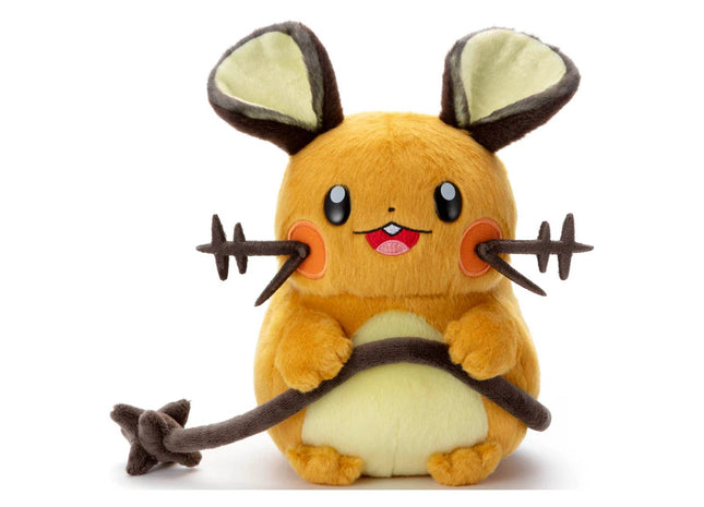 Gamers Guild AZ Takaratomy A.R.T.S Takaratomy A.R.T.S I Choose You! Pokemon Get Plush Doll Dedenne, 7" JBK International