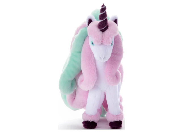 Gamers Guild AZ Takaratomy A.R.T.S Takaratomy A.R.T.S I Choose You! Pokemon Get Plush Doll Galarian Rapidash, 9" JBK International