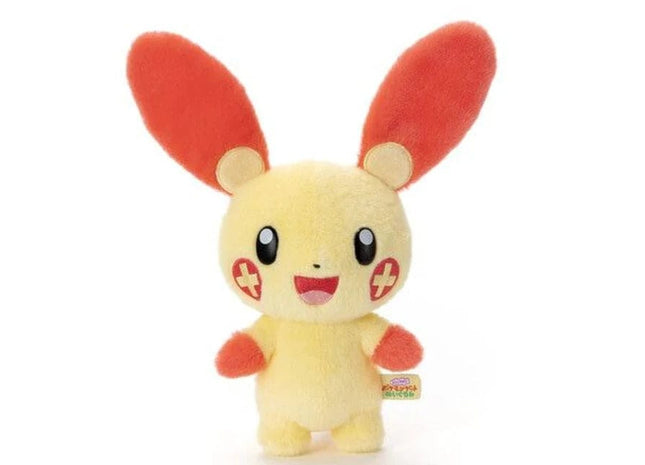 Gamers Guild AZ Takaratomy A.R.T.S Takaratomy A.R.T.S I Choose You! Pokemon Get Plush Doll Plusle, 10" JBK International