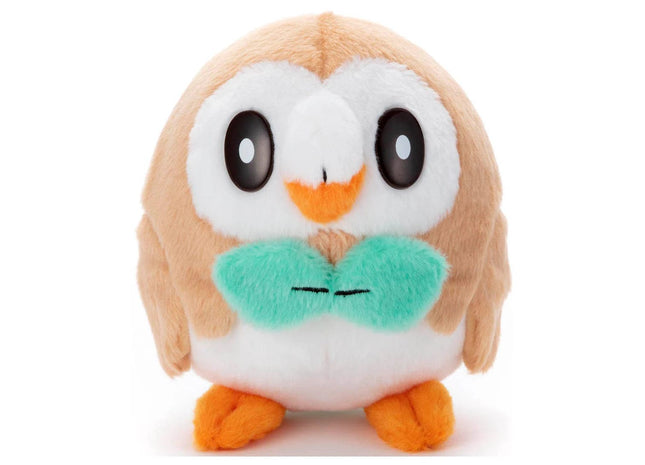 Gamers Guild AZ Takaratomy A.R.T.S Takaratomy A.R.T.S I Choose You! Pokemon Get Plush Doll Rowlet, 6" JBK International