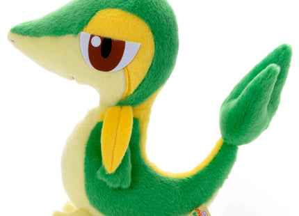 Gamers Guild AZ Takaratomy A.R.T.S Takaratomy A.R.T.S I Choose You! Pokemon Get Plush Doll Snivy, 8" JBK International