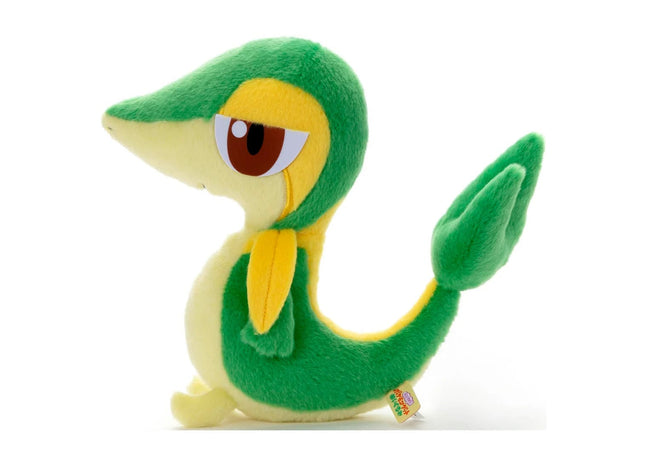 Gamers Guild AZ Takaratomy A.R.T.S Takaratomy A.R.T.S I Choose You! Pokemon Get Plush Doll Snivy, 8" JBK International