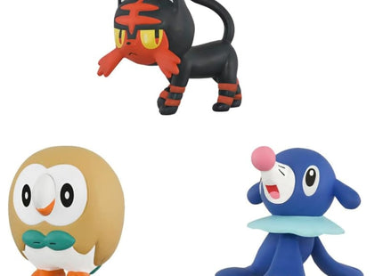 Gamers Guild AZ Takaratomy A.R.T.S Takaratomy A.R.T.S: Pokemon 30th Anniversary: Moncolle - Alola Starter Collection JBK International