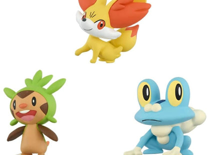Gamers Guild AZ Takaratomy A.R.T.S Takaratomy A.R.T.S: Pokemon 30th Anniversary: Moncolle - Kalos Starter Collection JBK International