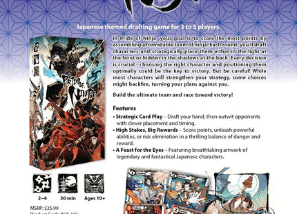 Gamers Guild AZ Talon Strikes Studios Pride of Ninja (Pre-Order) Quartermaster Direct