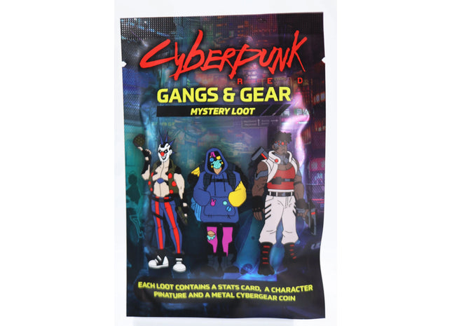 Gamers Guild AZ Talsorian Games, Inc Cyberpunk RED: Gangs and Gear Mystery Loot Foam Brain Games