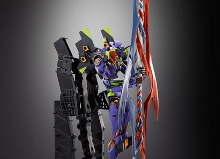 Gamers Guild AZ Tamashii Nations Action Figure: Evangelion - "Evangelion Test Type-01 with Spear of Gaius", Tamashii Nations Metal Build (Pre-Order) Southern Hobby