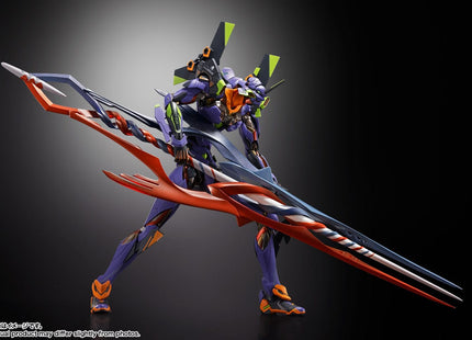 Gamers Guild AZ Tamashii Nations Action Figure: Evangelion - "Evangelion Test Type-01 with Spear of Gaius", Tamashii Nations Metal Build (Pre-Order) Southern Hobby