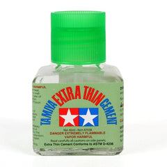 Gamers Guild AZ Tamiya Tamiya Extra Thin Plastic Cement 40ml HobbyTyme