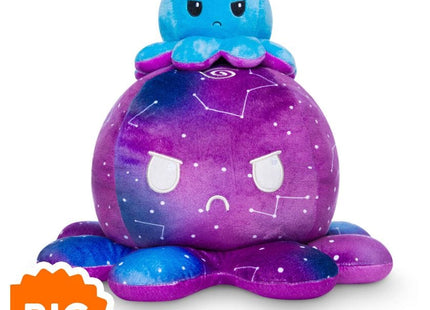 Gamers Guild AZ TeeTurtle BIG Reversible Octopus Plush: Blue & Galaxy ACD Distribution