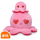 Gamers Guild AZ TeeTurtle BIG Reversible Octopus Plush: Light Pink Love & Pink Rage ACD Distribution