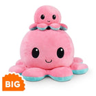 Gamers Guild AZ TeeTurtle BIG Reversible Octopus Plush: Pink & Aqua ACD Distribution