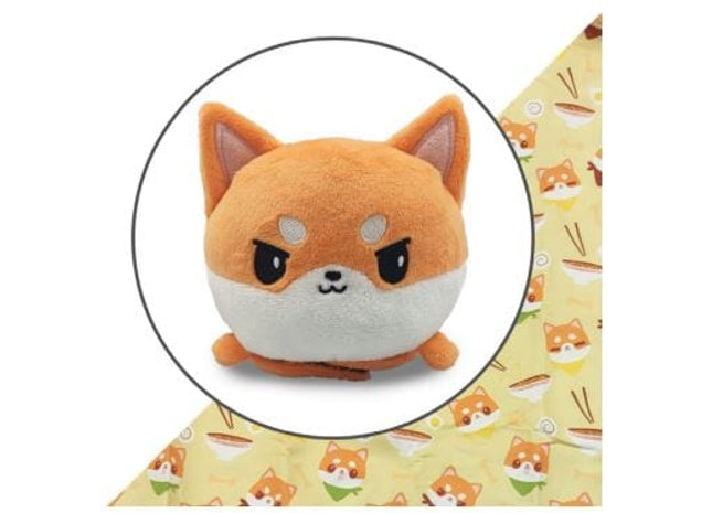 Gamers Guild AZ TeeTurtle Plushie Tote Bag: Orange Ramen Tote Bag + Orange Shiba Inu Plushie AGD