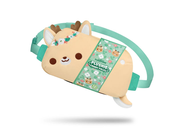 Gamers Guild AZ TeeTurtle Plushiverse: Plushie Fanny Pack - Flora & Fawn-a AGD
