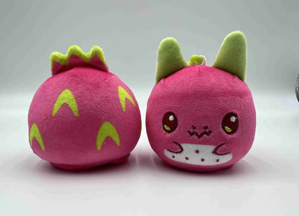 Gamers Guild AZ TeeTurtle Plushiverse: Reversible Keychain - Dragon Fruit AGD