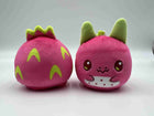 Gamers Guild AZ TeeTurtle Plushiverse: Reversible Keychain - Dragon Fruit AGD