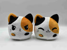 Gamers Guild AZ TeeTurtle Plushiverse: Reversible Plushie 4in - Cat [Happy + Angry] [Calico] AGD