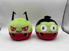 Gamers Guild AZ TeeTurtle Plushiverse: Reversible Plushie 6in - Invader Zim + Human Disguise AGD