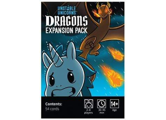 Gamers Guild AZ TeeTurtle Unstable Unicorns: Dragons Expansion Pack ACD Distribution
