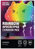 Gamers Guild AZ TeeTurtle Unstable Unicorns: Rainbow Apocalypse Expansion Pack ACD Distribution