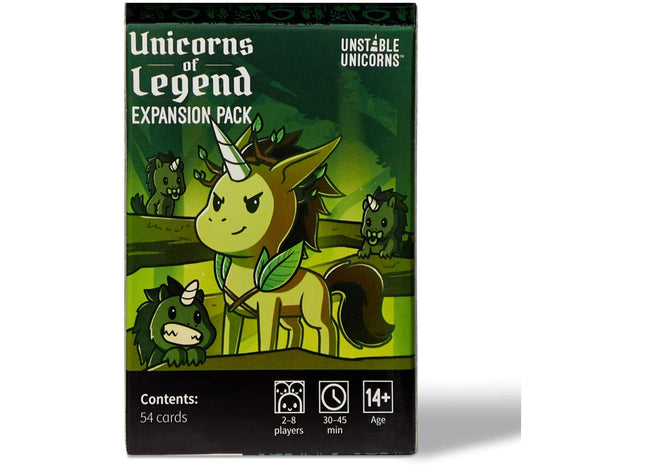 Gamers Guild AZ TeeTurtle Unstable Unicorns: Unicorns of Legend Expansion Pack ACD Distribution
