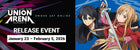 Gamers Guild AZ Tempe - 1/30 @ 7:30pm - Union Arena Sword Art Online Vol.2 Release Event Gamers Guild AZ