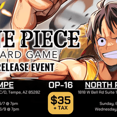Gamers Guild AZ Tempe - 6/7 @ 7pm - One Piece OP-16 Release Event Gamers Guild AZ