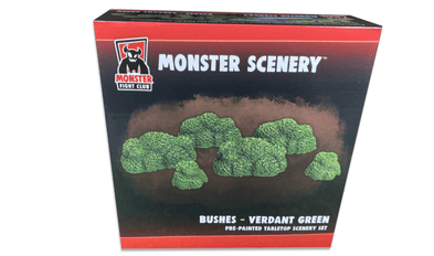 Gamers Guild AZ Terrain Monster Scenery: Bushes - Verdant Green PHD