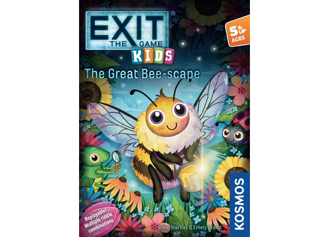Gamers Guild AZ Thames and Kosmos EXIT: The Game – Kids: The Great Bee-scape GTS