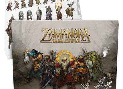 Gamers Guild AZ The Eren Chronicles Legend in the Mist: Zamanora - Ballad of the Witch: Miniature Standees (Pre-Order) ACD Distribution