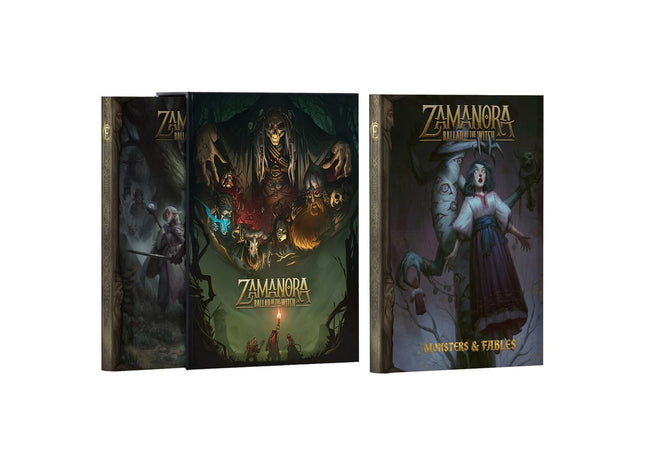 Gamers Guild AZ The Eren Chronicles Legend in the Mist: Zamanora - Ballad of the Witch: Slipcase Set (Pre-Order) ACD Distribution